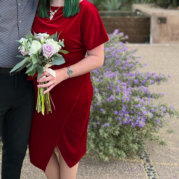 Red Velvet Kensie Dress - Picture 7 of 7